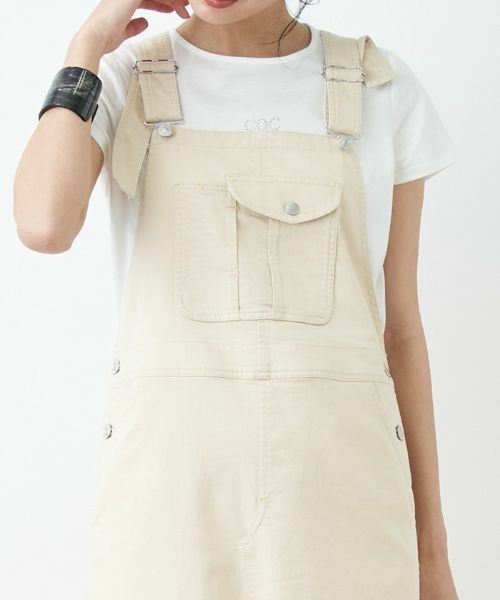 CARA O CRUZ / キャラ・オ・クルス ロング・マキシ丈ワンピース | 洗える サロペットスカート | 詳細27