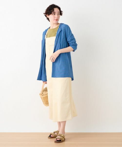 CARA O CRUZ / キャラ・オ・クルス ロング・マキシ丈ワンピース | 洗える サロペットスカート | 詳細5