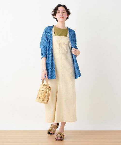 CARA O CRUZ / キャラ・オ・クルス ロング・マキシ丈ワンピース | 洗える サロペットスカート | 詳細6