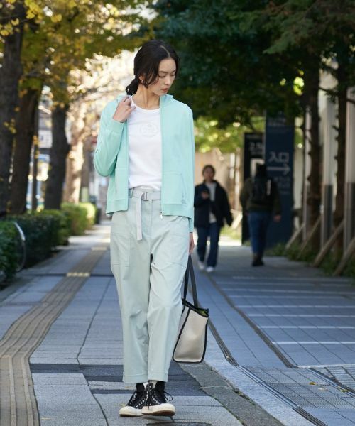 CARA O CRUZ / キャラ・オ・クルス その他パンツ | 洗える ベルト付きベイカーパンツ | 詳細15