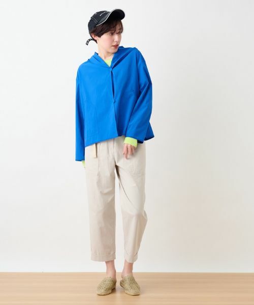 CARA O CRUZ / キャラ・オ・クルス その他パンツ | 洗える ベルト付きベイカーパンツ | 詳細18