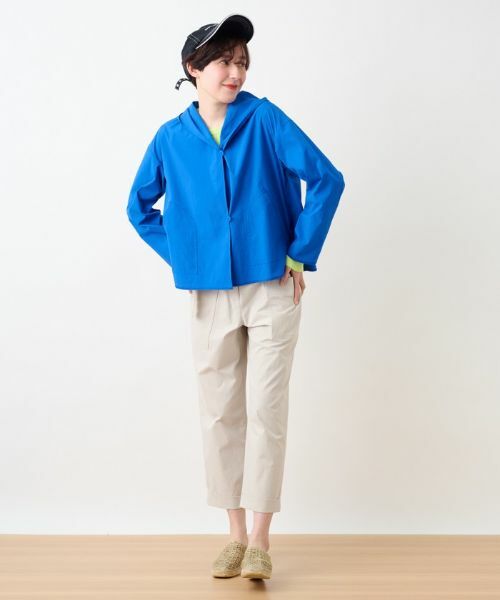 CARA O CRUZ / キャラ・オ・クルス その他パンツ | 洗える ベルト付きベイカーパンツ | 詳細19