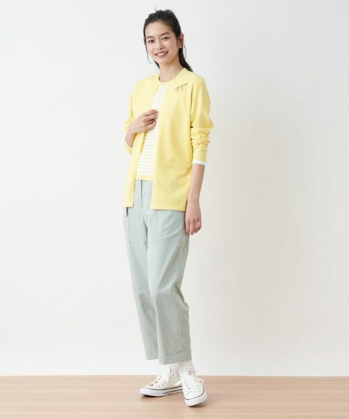 CARA O CRUZ / キャラ・オ・クルス その他パンツ | 洗える ベルト付きベイカーパンツ | 詳細22