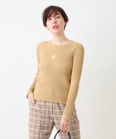 CARA O CRUZ / キャラ・オ・クルス ニット・セーター | 胸ワンポイントロゴニット