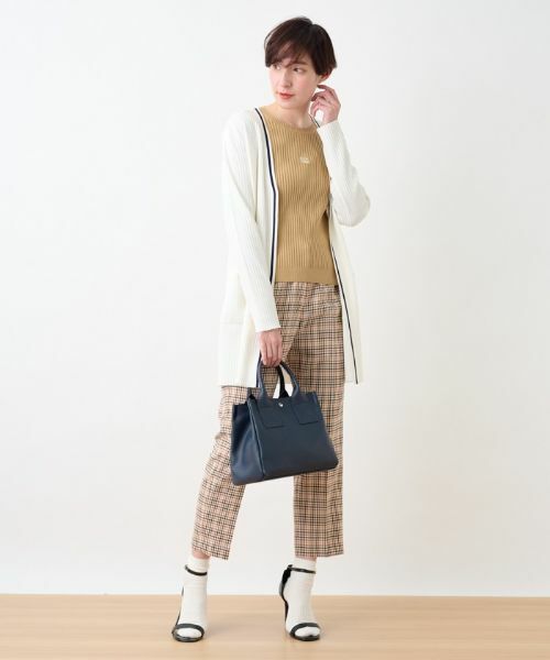 CARA O CRUZ / キャラ・オ・クルス ニット・セーター | 胸ワンポイントロゴニット | 詳細15