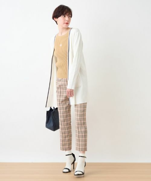 CARA O CRUZ / キャラ・オ・クルス ニット・セーター | 胸ワンポイントロゴニット | 詳細16