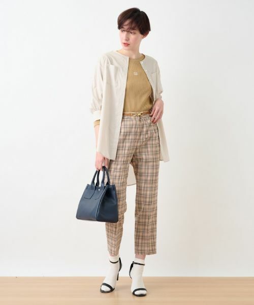 CARA O CRUZ / キャラ・オ・クルス ニット・セーター | 胸ワンポイントロゴニット | 詳細19