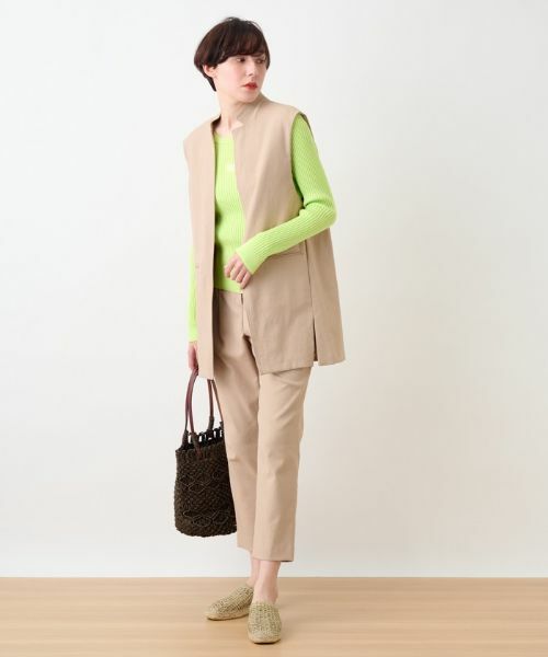 CARA O CRUZ / キャラ・オ・クルス ニット・セーター | 胸ワンポイントロゴニット | 詳細22