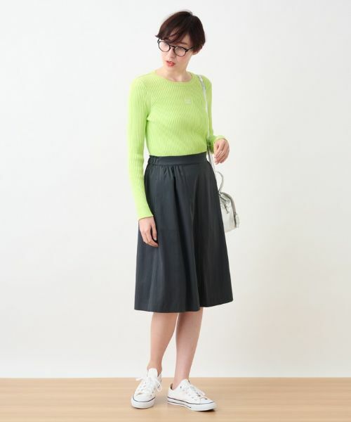 CARA O CRUZ / キャラ・オ・クルス ニット・セーター | 胸ワンポイントロゴニット | 詳細24