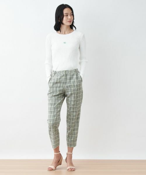 CARA O CRUZ / キャラ・オ・クルス ニット・セーター | 胸ワンポイントロゴニット | 詳細27