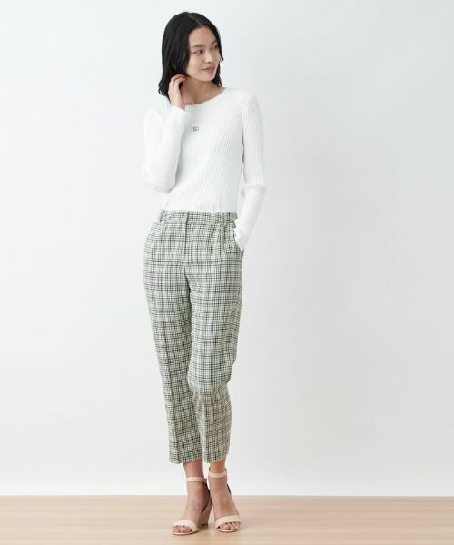 CARA O CRUZ / キャラ・オ・クルス ニット・セーター | 胸ワンポイントロゴニット | 詳細28