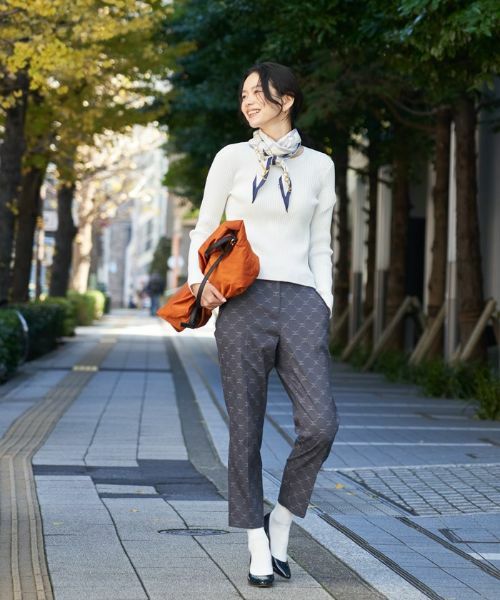 CARA O CRUZ / キャラ・オ・クルス ニット・セーター | 胸ワンポイントロゴニット | 詳細4