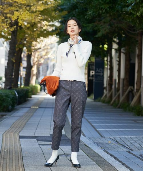 CARA O CRUZ / キャラ・オ・クルス ニット・セーター | 胸ワンポイントロゴニット | 詳細5