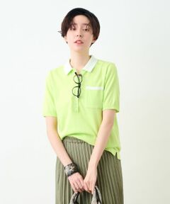 CARA O CRUZ / キャラ・オ・クルス ニット・セーター | 洗える ポロニット