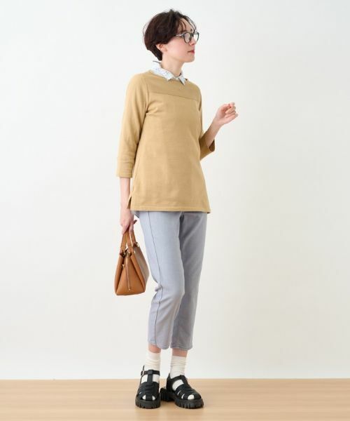 CARA O CRUZ / キャラ・オ・クルス ニット・セーター | 洗える チュニックニット | 詳細10