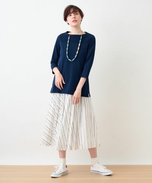 CARA O CRUZ / キャラ・オ・クルス ニット・セーター | 洗える チュニックニット | 詳細2