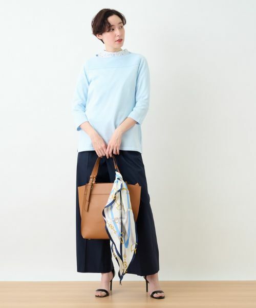 CARA O CRUZ / キャラ・オ・クルス ニット・セーター | 洗える チュニックニット | 詳細8