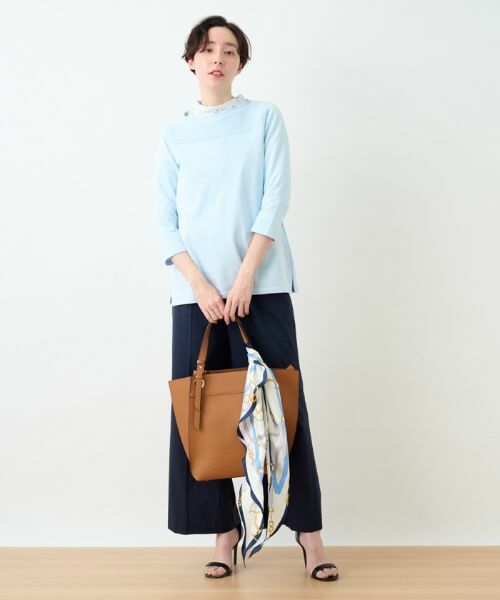 CARA O CRUZ / キャラ・オ・クルス ニット・セーター | 洗える チュニックニット | 詳細9