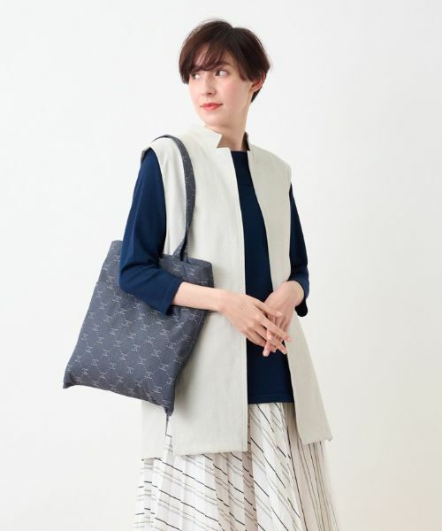 CARA O CRUZ / キャラ・オ・クルス テーラードジャケット | 洗えるロングジレ | 詳細10