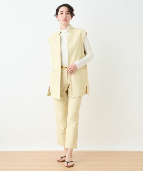 CARA O CRUZ / キャラ・オ・クルス テーラードジャケット | 洗えるロングジレ | 詳細18