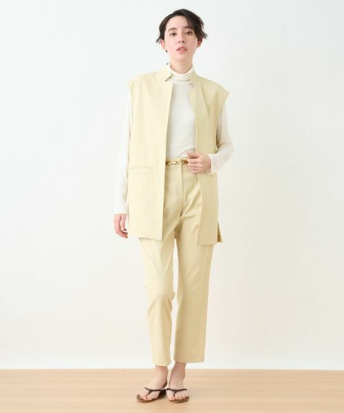 CARA O CRUZ / キャラ・オ・クルス テーラードジャケット | 洗えるロングジレ | 詳細20