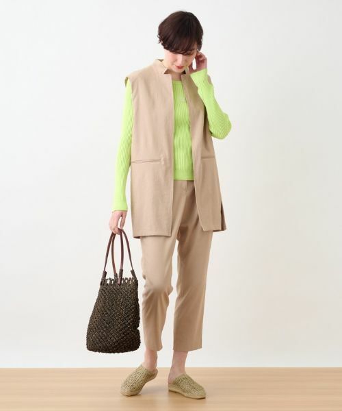 CARA O CRUZ / キャラ・オ・クルス テーラードジャケット | 洗えるロングジレ | 詳細22