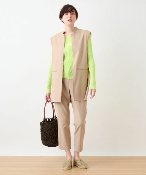 CARA O CRUZ / キャラ・オ・クルス テーラードジャケット | 洗えるロングジレ | 詳細23