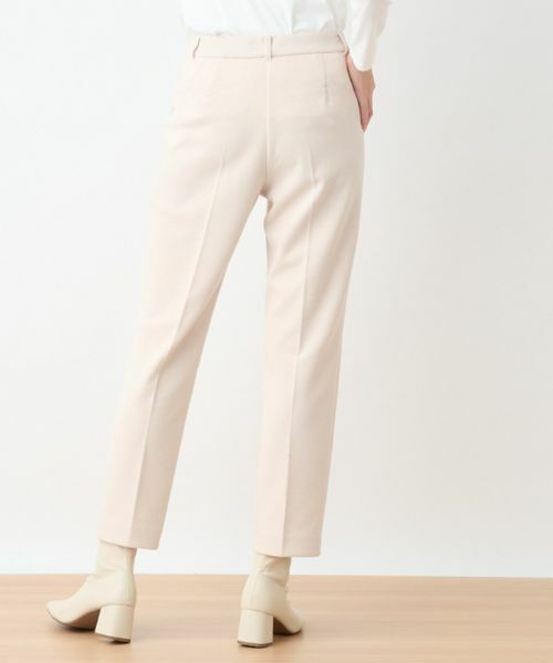 CARA O CRUZ / キャラ・オ・クルス その他パンツ | ウエスト伸縮 センタープレスパンツ | 詳細18