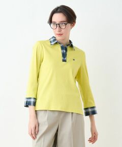 CARA O CRUZ / キャラ・オ・クルス ポロシャツ | 洗える チェック使いのポロシャツ【SOMELOS】