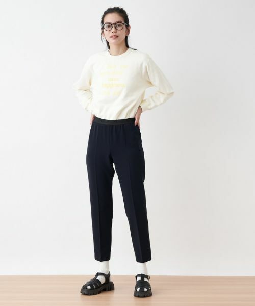 CARA O CRUZ / キャラ・オ・クルス スウェット | 洗える ロゴトップス | 詳細10