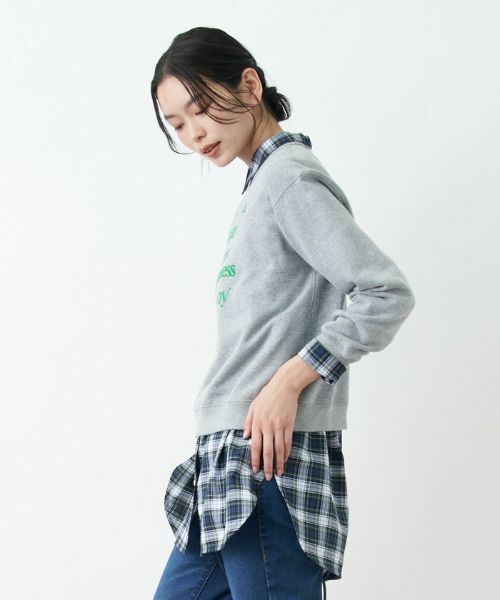 CARA O CRUZ / キャラ・オ・クルス スウェット | 洗える ロゴトップス | 詳細14