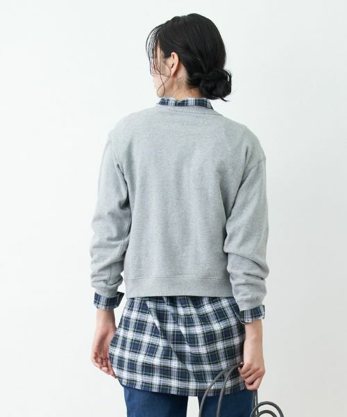 CARA O CRUZ / キャラ・オ・クルス スウェット | 洗える ロゴトップス | 詳細15