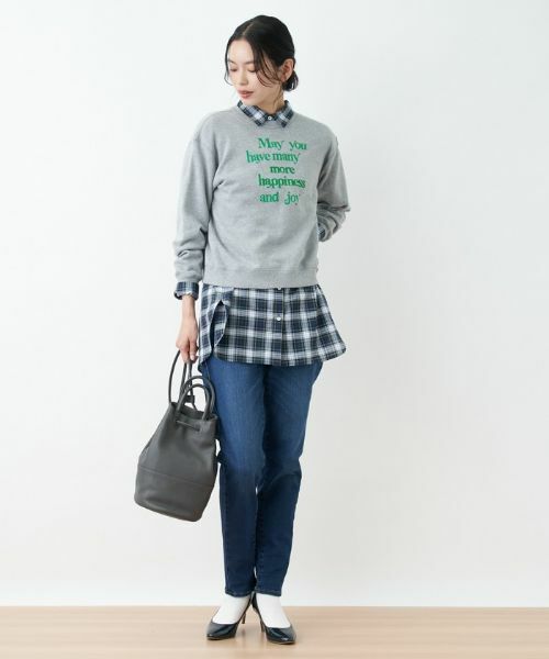 CARA O CRUZ / キャラ・オ・クルス スウェット | 洗える ロゴトップス | 詳細16