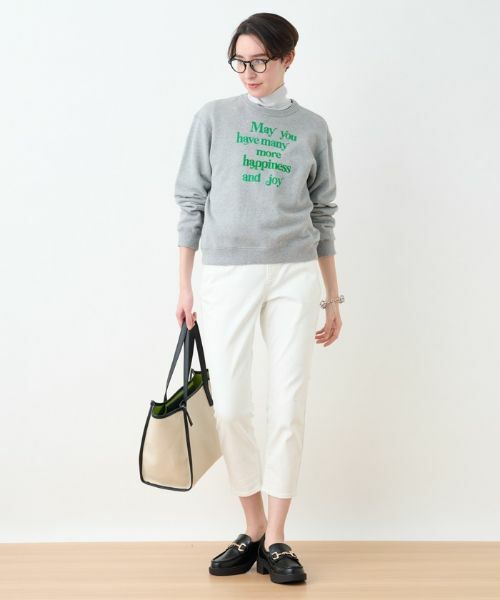 CARA O CRUZ / キャラ・オ・クルス スウェット | 洗える ロゴトップス | 詳細19