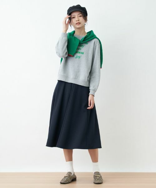 CARA O CRUZ / キャラ・オ・クルス スウェット | 洗える ロゴトップス | 詳細25