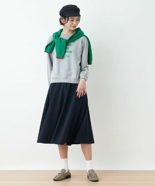 CARA O CRUZ / キャラ・オ・クルス スウェット | 洗える ロゴトップス | 詳細26