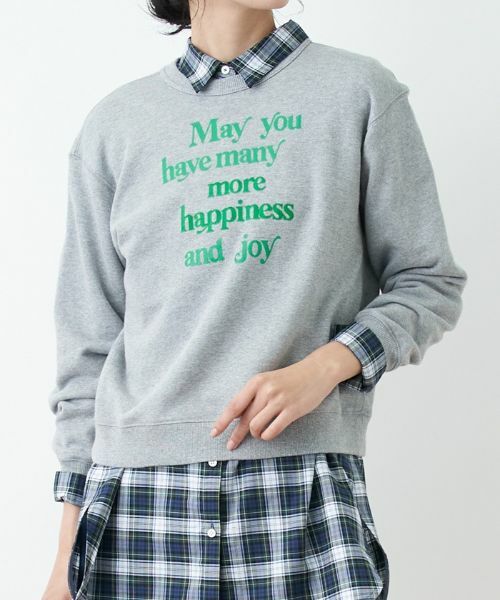 CARA O CRUZ / キャラ・オ・クルス スウェット | 洗える ロゴトップス | 詳細27