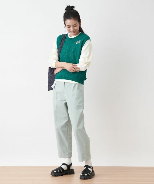 CARA O CRUZ / キャラ・オ・クルス スウェット | 洗える ロゴトップス | 詳細4