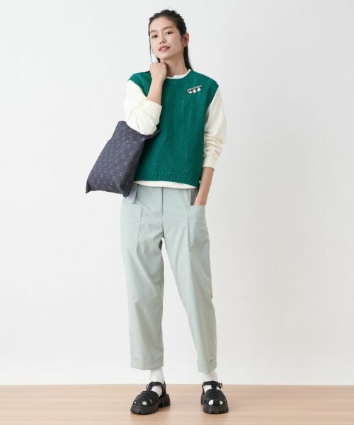 CARA O CRUZ / キャラ・オ・クルス スウェット | 洗える ロゴトップス | 詳細5