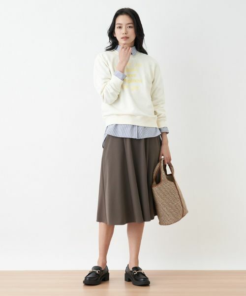 CARA O CRUZ / キャラ・オ・クルス スウェット | 洗える ロゴトップス | 詳細6