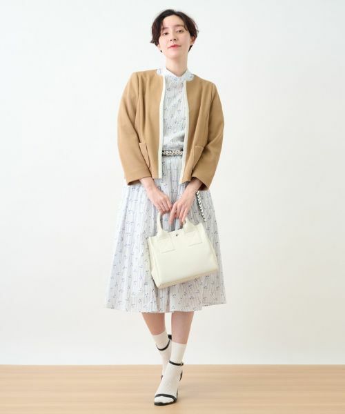 CARA O CRUZ / キャラ・オ・クルス テーラードジャケット | 【セレモニー】ノーカラージャケット | 詳細13