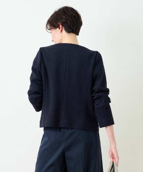CARA O CRUZ / キャラ・オ・クルス テーラードジャケット | 【セレモニー】ノーカラージャケット | 詳細7