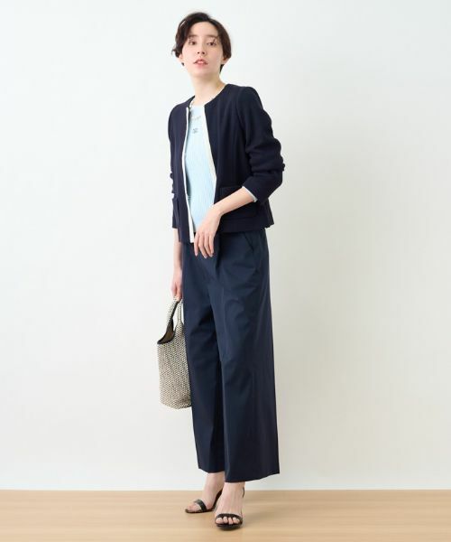 CARA O CRUZ / キャラ・オ・クルス テーラードジャケット | 【セレモニー】ノーカラージャケット | 詳細8