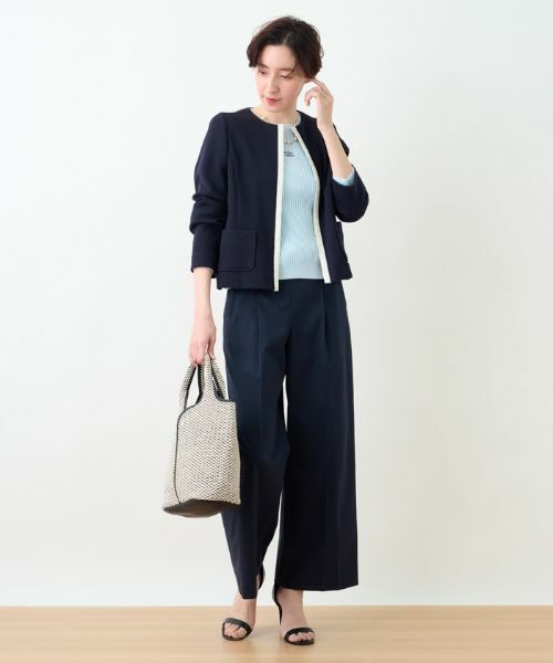 CARA O CRUZ / キャラ・オ・クルス テーラードジャケット | 【セレモニー】ノーカラージャケット | 詳細9