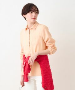 CARA O CRUZ / キャラ・オ・クルス シャツ・ブラウス | 洗える 麻シャツ