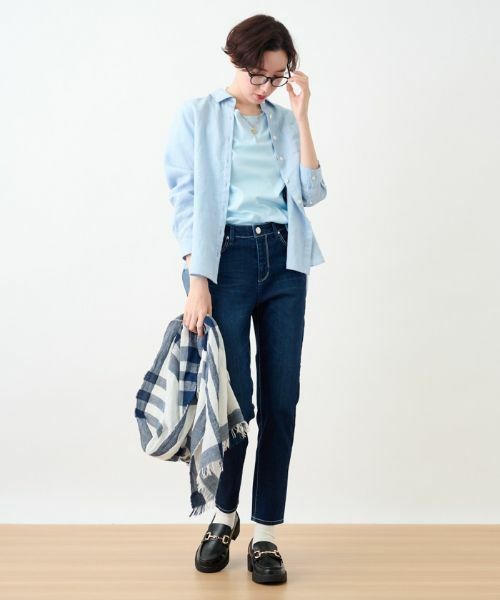 CARA O CRUZ / キャラ・オ・クルス シャツ・ブラウス | 洗える 麻シャツ | 詳細1