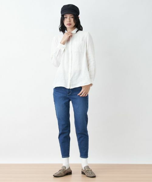 CARA O CRUZ / キャラ・オ・クルス シャツ・ブラウス | 洗える 麻シャツ | 詳細16