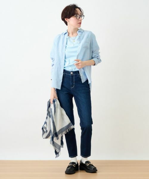 CARA O CRUZ / キャラ・オ・クルス シャツ・ブラウス | 洗える 麻シャツ | 詳細2