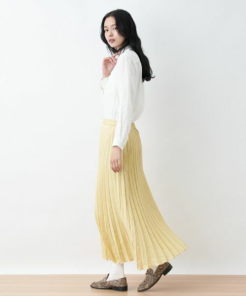 CARA O CRUZ / キャラ・オ・クルス シャツ・ブラウス | 洗える 麻シャツ | 詳細20