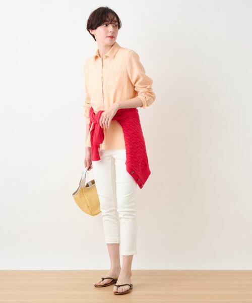CARA O CRUZ / キャラ・オ・クルス シャツ・ブラウス | 洗える 麻シャツ | 詳細28